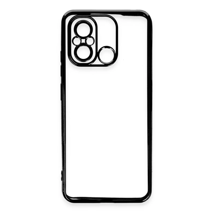 Newface Xiaomi Redmi 12C Kılıf Razer Lensli Silikon