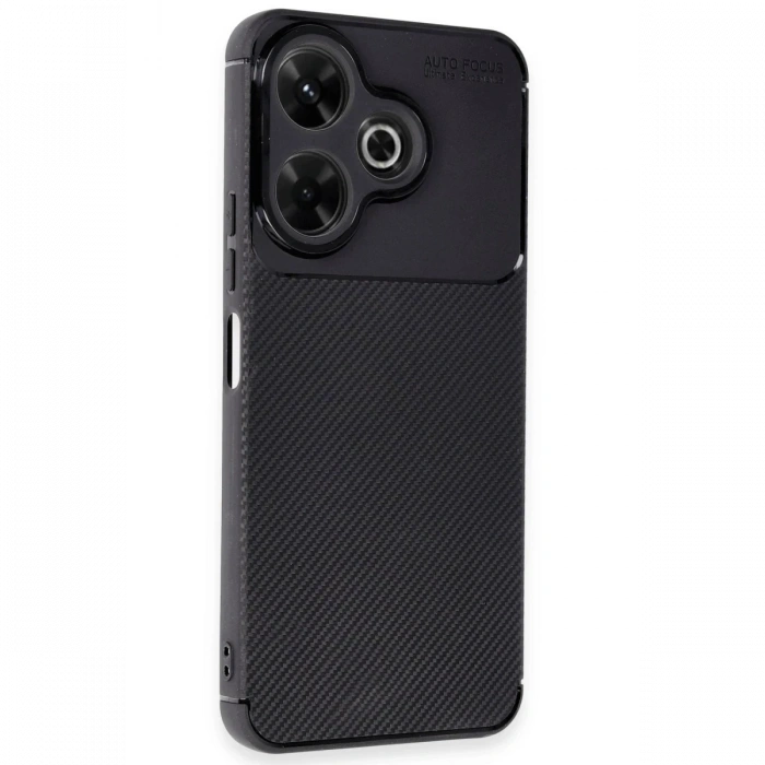 Newface Xiaomi Redmi 13 4G Kılıf Auto Focus Karbon Kapak