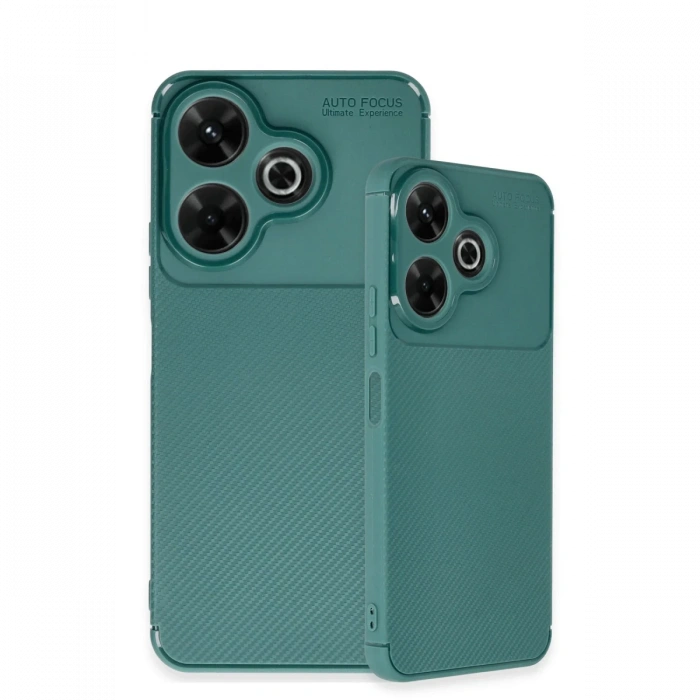 Newface Xiaomi Redmi 13 4G Kılıf Auto Focus Karbon Kapak
