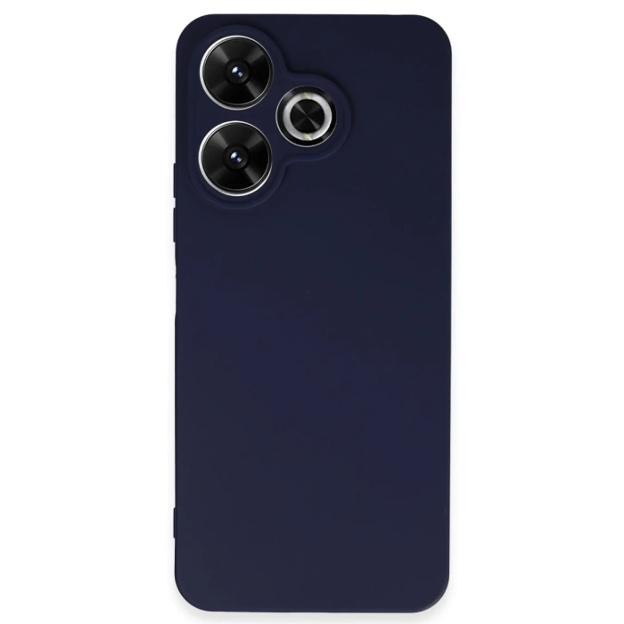 Newface Xiaomi Redmi 13 4G Kılıf First Silikon - Lacivert
