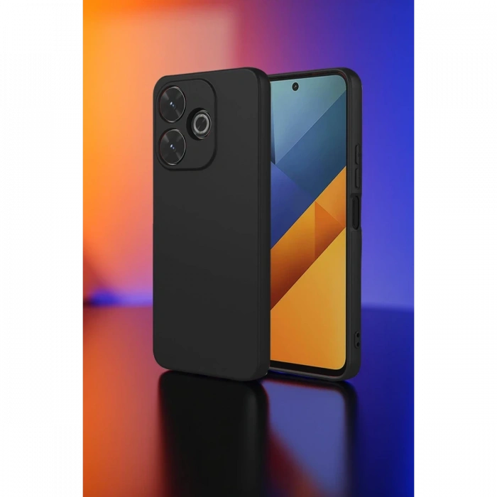 Newface Xiaomi Redmi 13 4G Kılıf Nano içi Kadife Silikon - Pudra