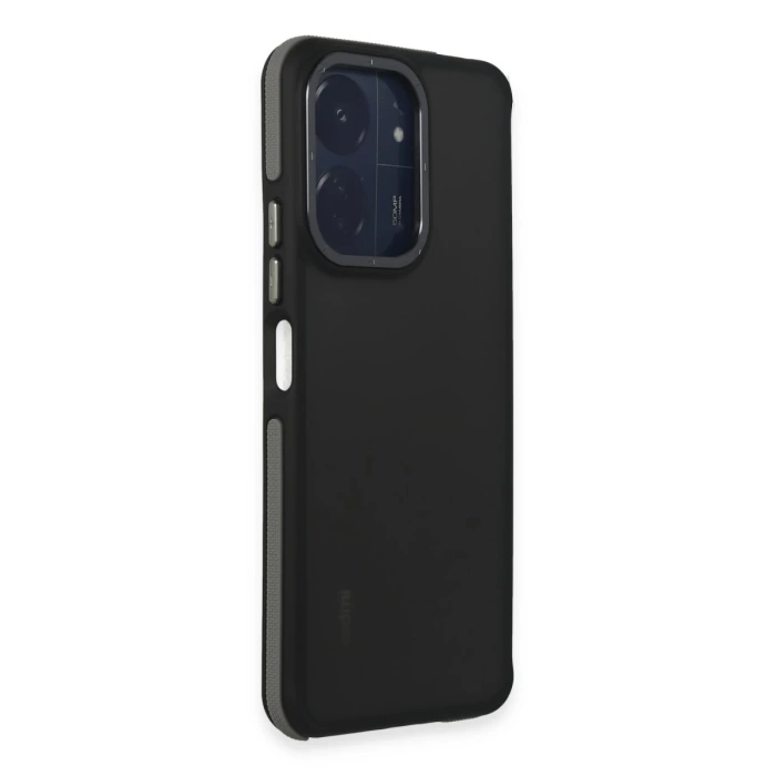 Newface Xiaomi Redmi 13C Harvel Kapak - Titan Gri