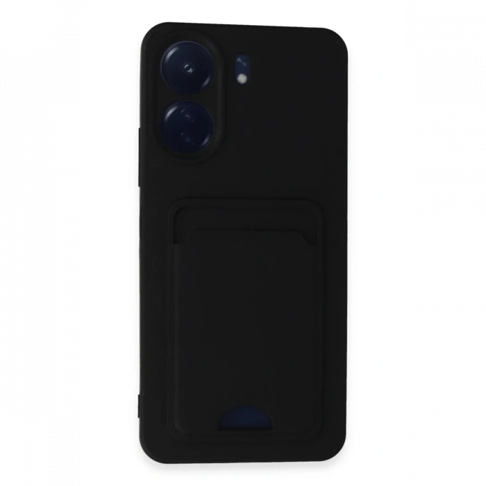 Newface Xiaomi Redmi 13C Kılıf Kelvin Kartvizitli Silikon