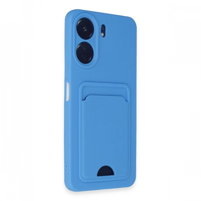 Newface Xiaomi Redmi 13C Kılıf Kelvin Kartvizitli Silikon