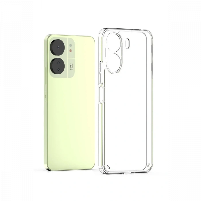 Newface Xiaomi Redmi 13C Kılıf Lüx Şeffaf Silikon
