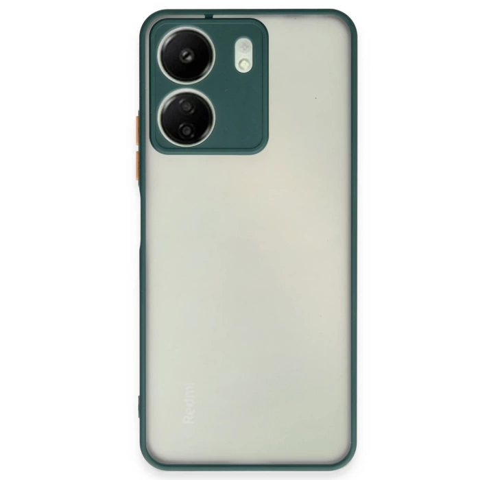 Newface Xiaomi Redmi 13C Kılıf Montreal Silikon Kapak