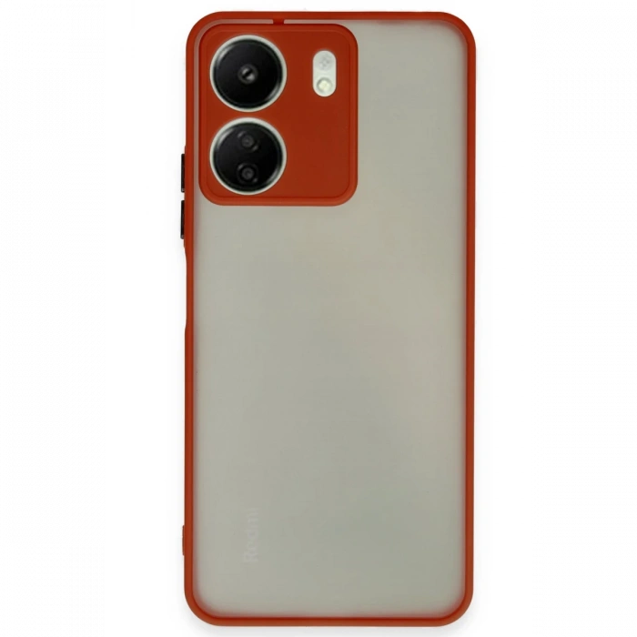 Newface Xiaomi Redmi 13C Kılıf Montreal Silikon Kapak
