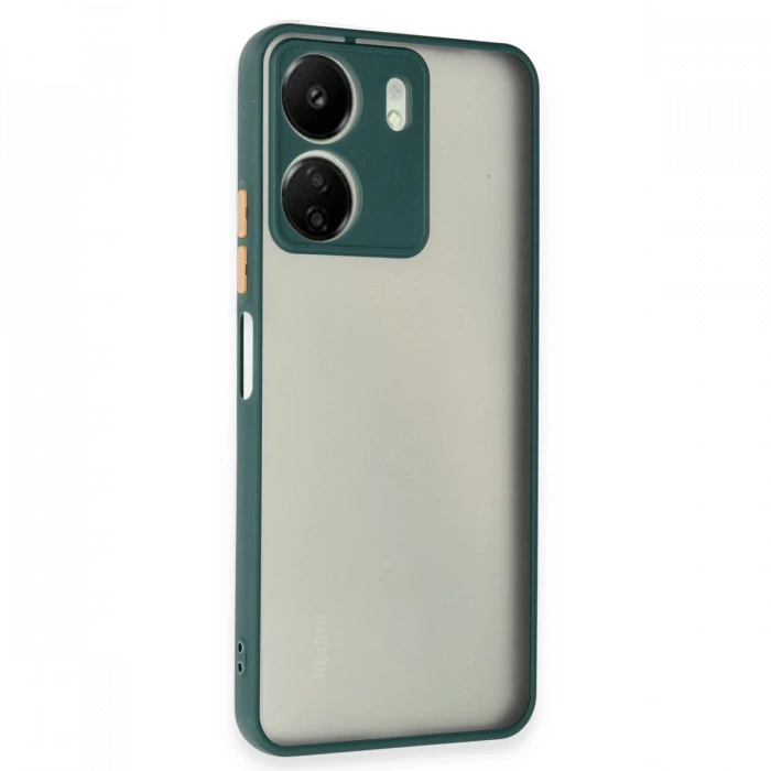 Newface Xiaomi Redmi 13C Kılıf Montreal Silikon Kapak
