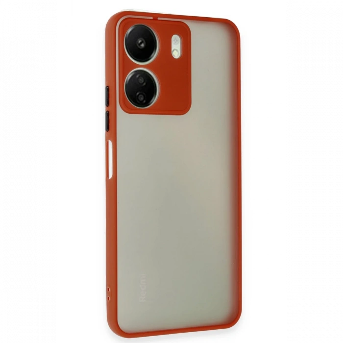 Newface Xiaomi Redmi 13C Kılıf Montreal Silikon Kapak