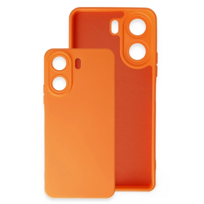 Newface Xiaomi Redmi 13C Kılıf Nano içi Kadife Silikon - Koyu Yeşil