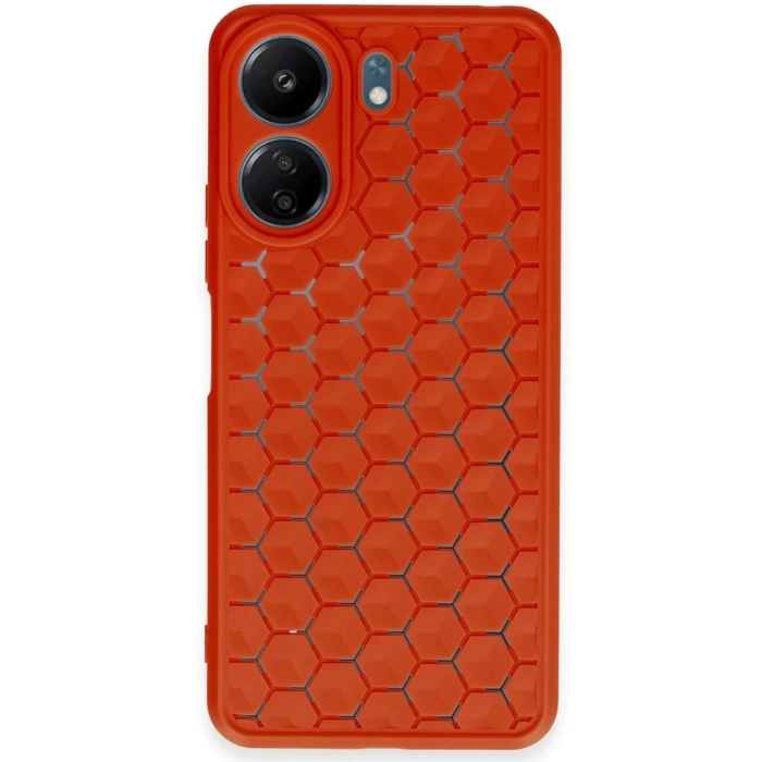 Newface Xiaomi Redmi 13C Kılıf Petek Silikon Kapak