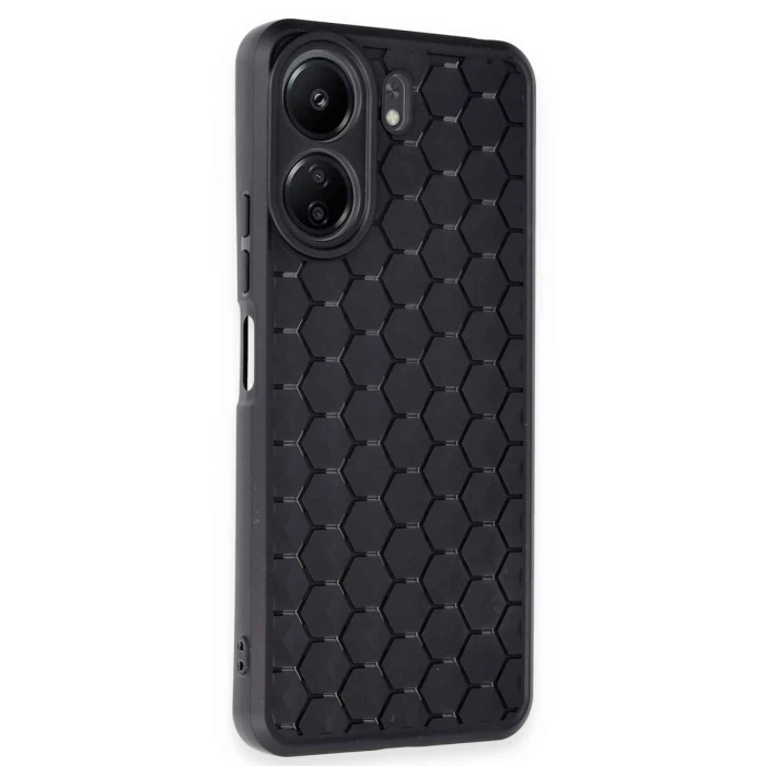 Newface Xiaomi Redmi 13C Kılıf Petek Silikon Kapak