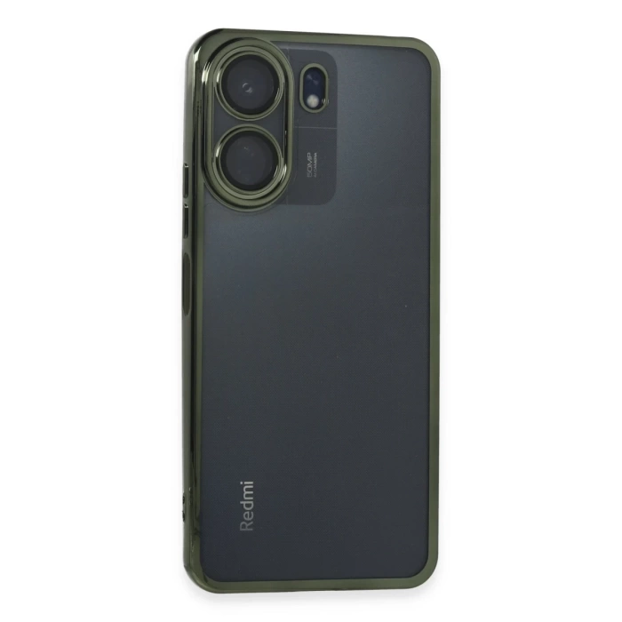 Newface Xiaomi Redmi 13C Kılıf Razer Lensli Silikon