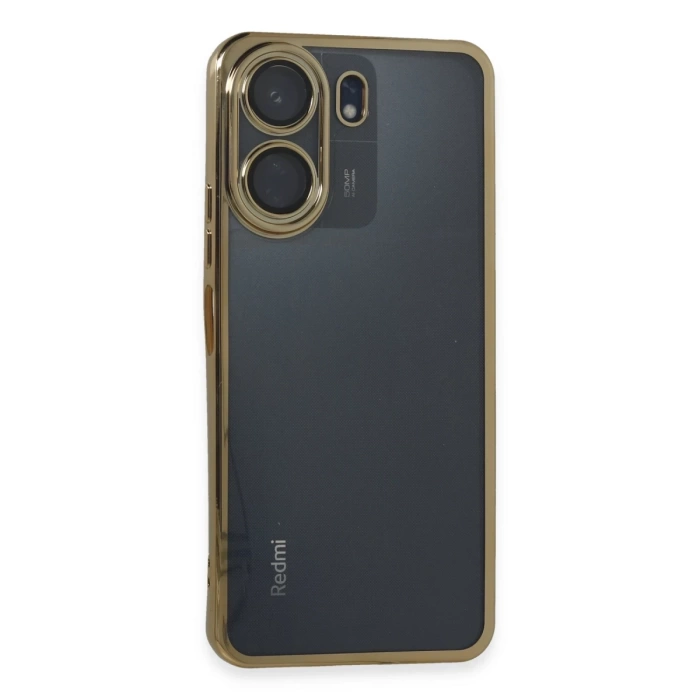 Newface Xiaomi Redmi 13C Kılıf Razer Lensli Silikon