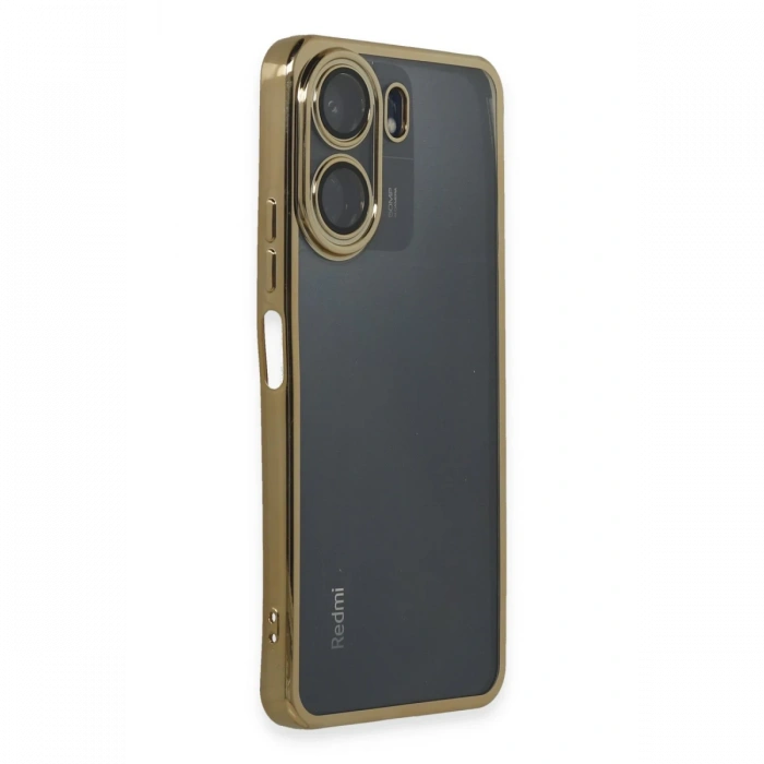 Newface Xiaomi Redmi 13C Kılıf Razer Lensli Silikon