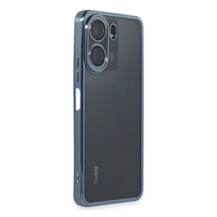 Newface Xiaomi Redmi 13C Kılıf Razer Lensli Silikon