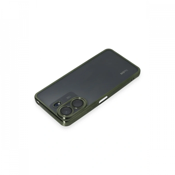 Newface Xiaomi Redmi 13C Kılıf Razer Lensli Silikon