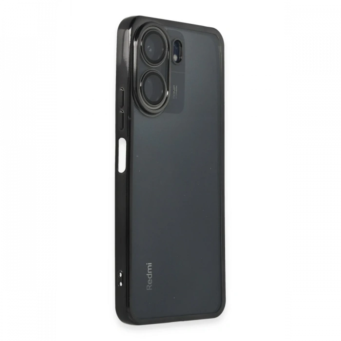 Newface Xiaomi Redmi 13C Kılıf Razer Lensli Silikon