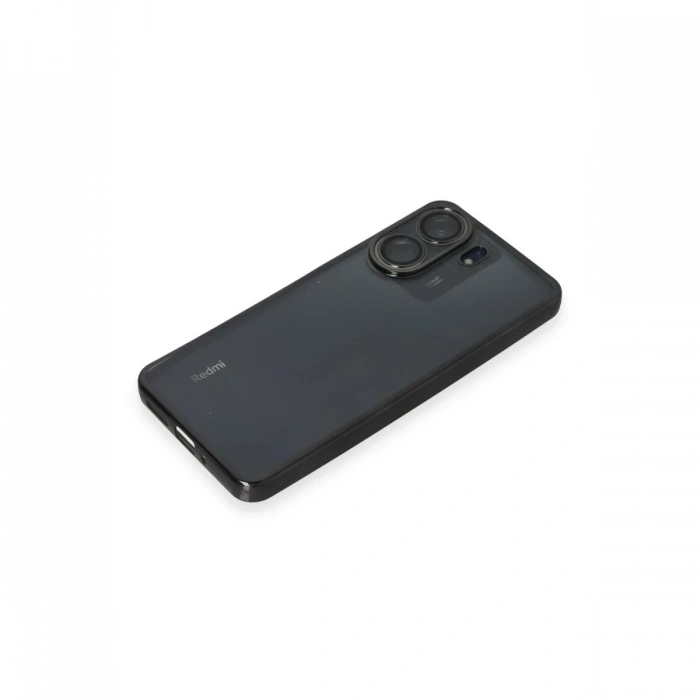 Newface Xiaomi Redmi 13C Kılıf Razer Lensli Silikon