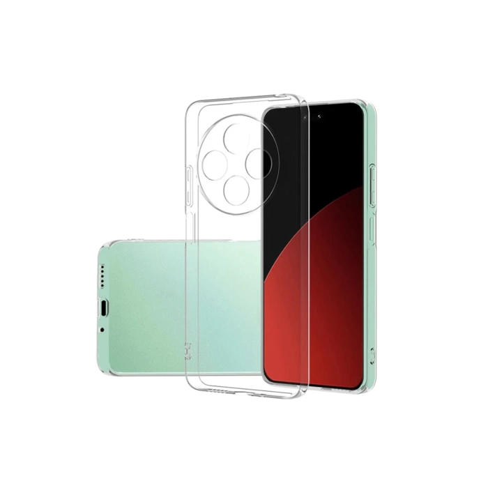 Newface Xiaomi Redmi 14C Kılıf Lüx Şeffaf Silikon