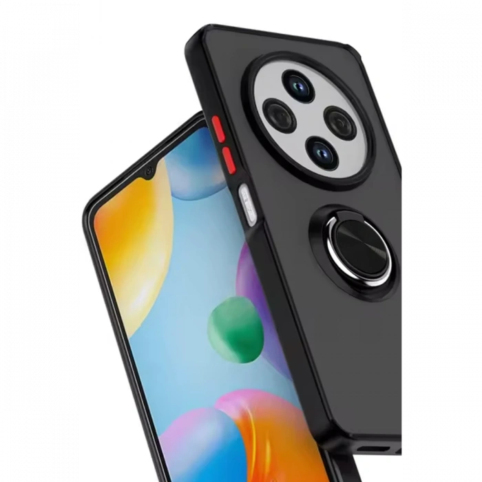 Newface Xiaomi Redmi 14C Kılıf Montreal Yüzüklü Silikon Kapak