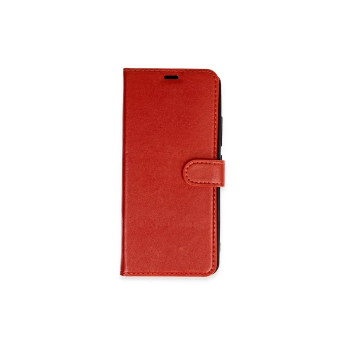 Newface Xiaomi Redmi 14C Kılıf Trend S Plus Kapaklı Kılıf - Kırmızı