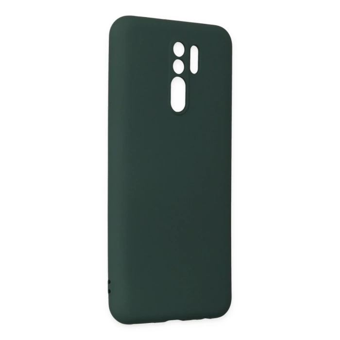 Newface Xiaomi Redmi 9 Kılıf Nano içi Kadife Silikon