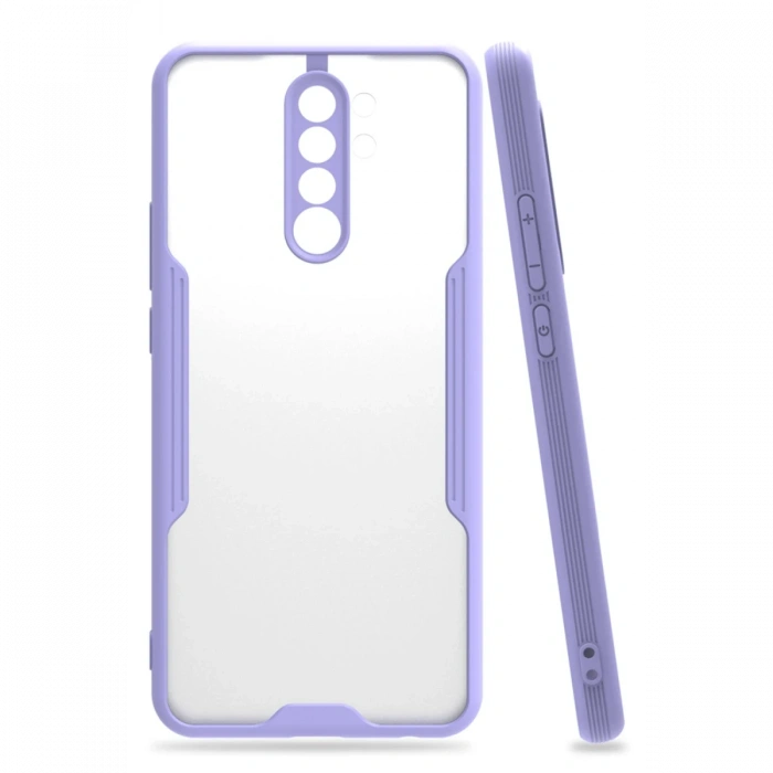 Newface Xiaomi Redmi 9 Kılıf Platin Silikon