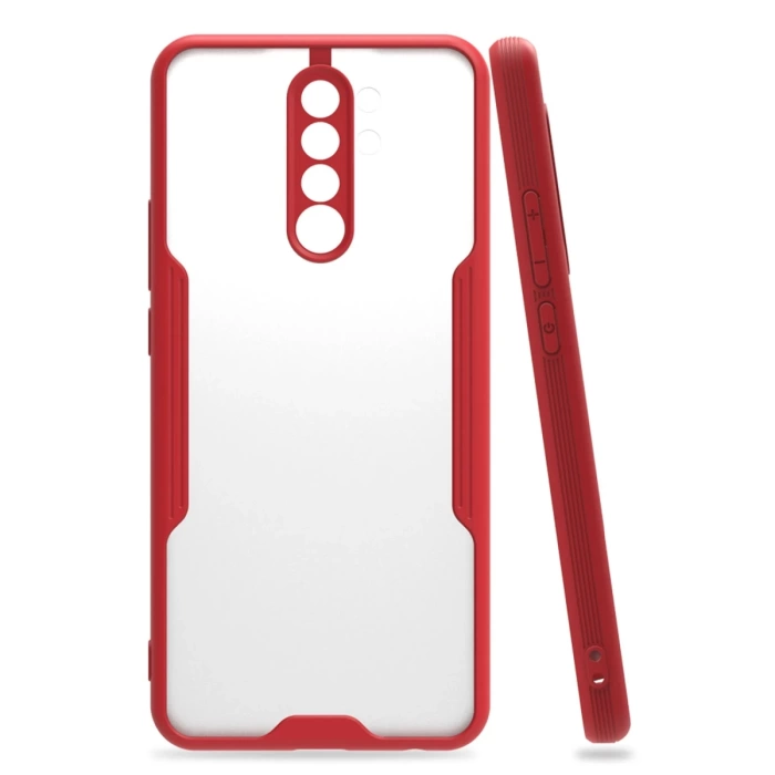 Newface Xiaomi Redmi 9 Kılıf Platin Silikon