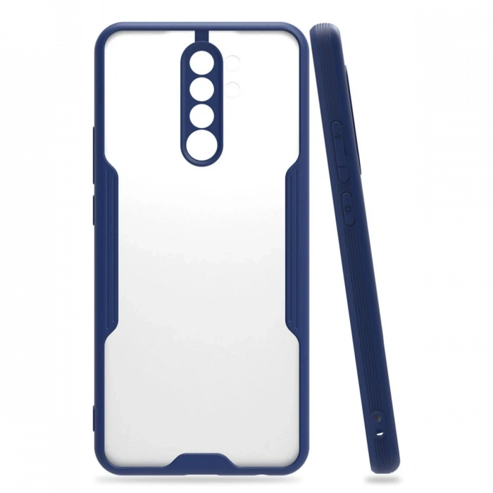 Newface Xiaomi Redmi 9 Kılıf Platin Silikon
