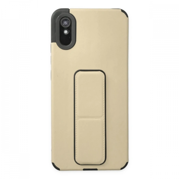 Newface Xiaomi Redmi 9A Kılıf Mega Standlı Silikon
