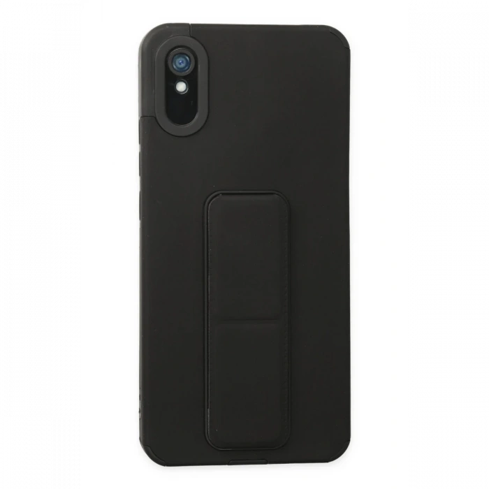 Newface Xiaomi Redmi 9A Kılıf Mega Standlı Silikon