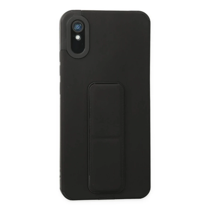 Newface Xiaomi Redmi 9A Kılıf Mega Standlı Silikon