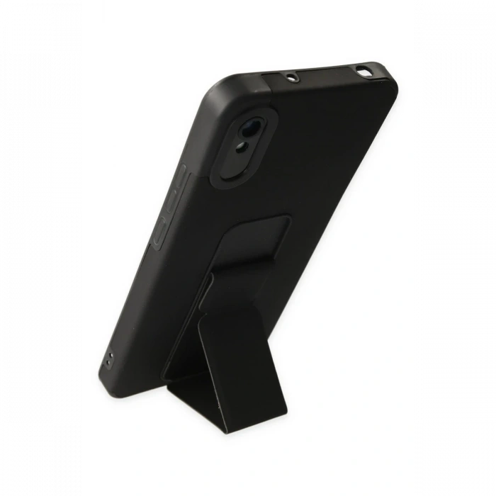 Newface Xiaomi Redmi 9A Kılıf Mega Standlı Silikon