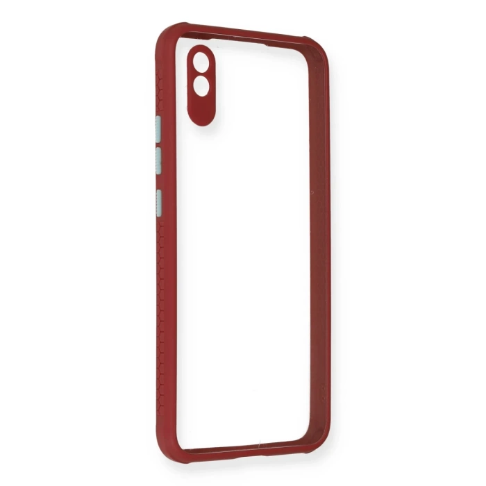 Newface Xiaomi Redmi 9A Kılıf Miami Şeffaf Silikon