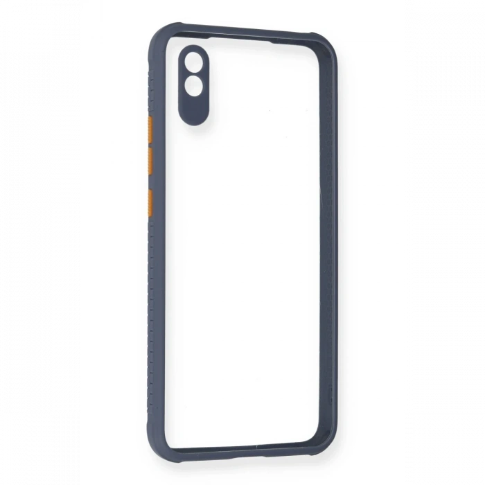 Newface Xiaomi Redmi 9A Kılıf Miami Şeffaf Silikon