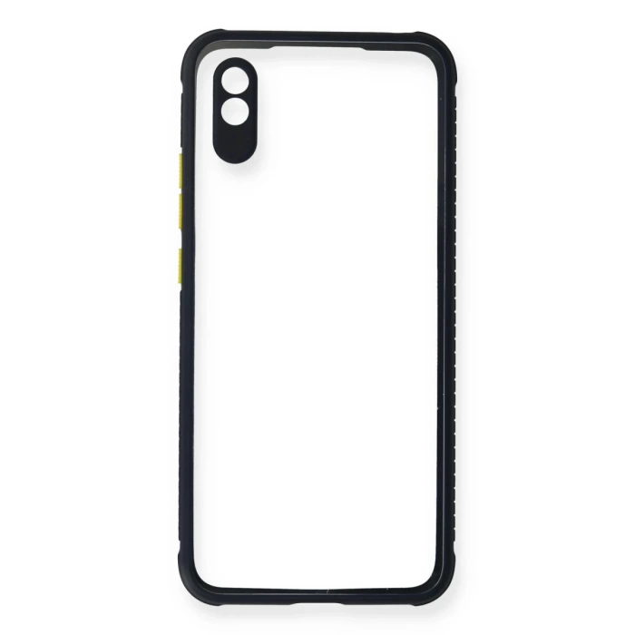 Newface Xiaomi Redmi 9A Kılıf Miami Şeffaf Silikon