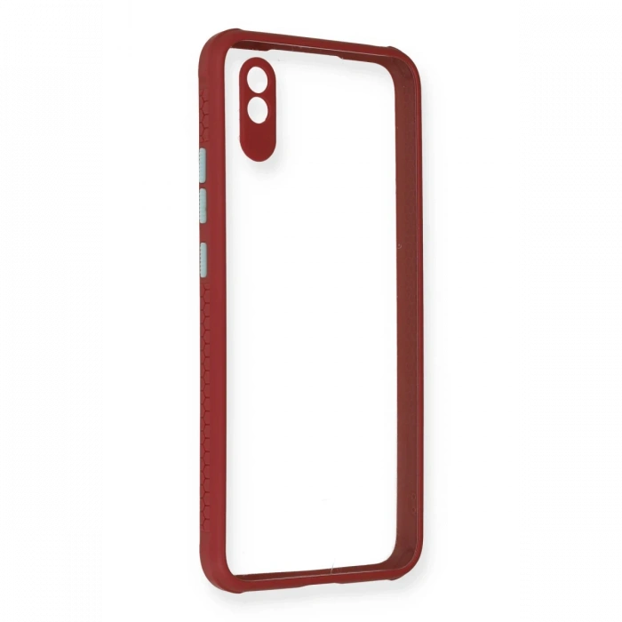 Newface Xiaomi Redmi 9A Kılıf Miami Şeffaf Silikon