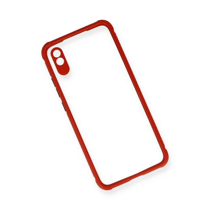 Newface Xiaomi Redmi 9A Kılıf Miami Şeffaf Silikon