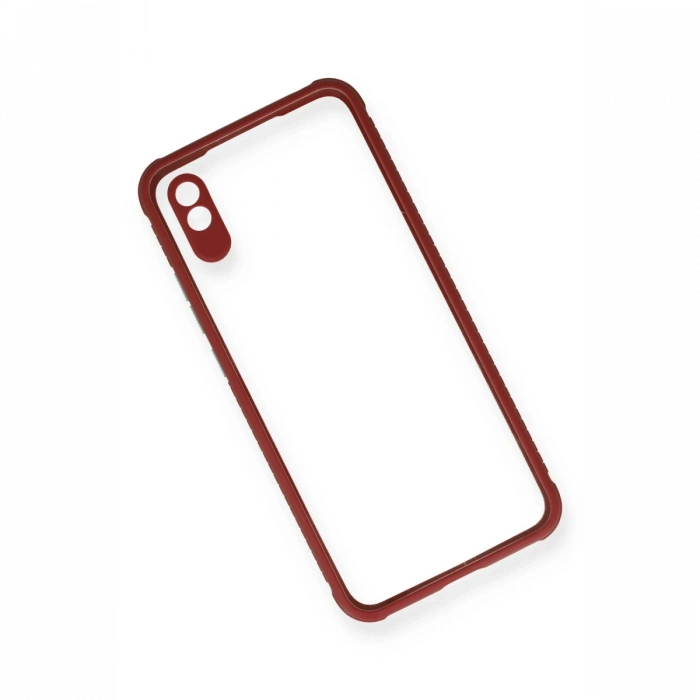 Newface Xiaomi Redmi 9A Kılıf Miami Şeffaf Silikon