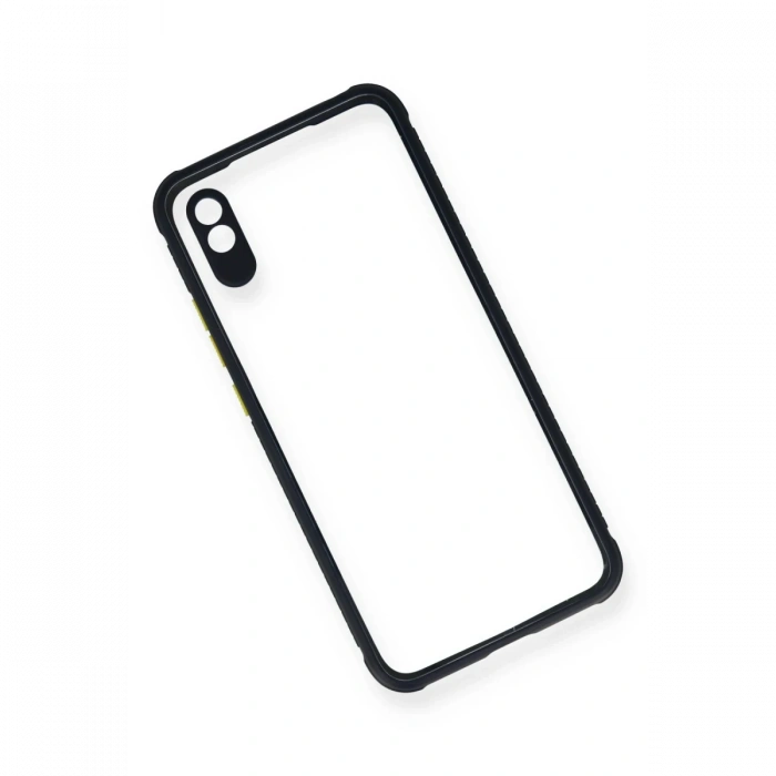 Newface Xiaomi Redmi 9A Kılıf Miami Şeffaf Silikon