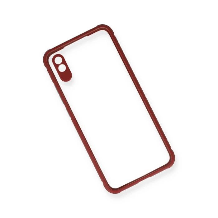 Newface Xiaomi Redmi 9A Kılıf Miami Şeffaf Silikon