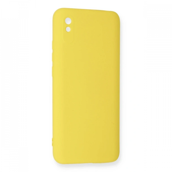 Newface Xiaomi Redmi 9A Kılıf Nano içi Kadife Silikon