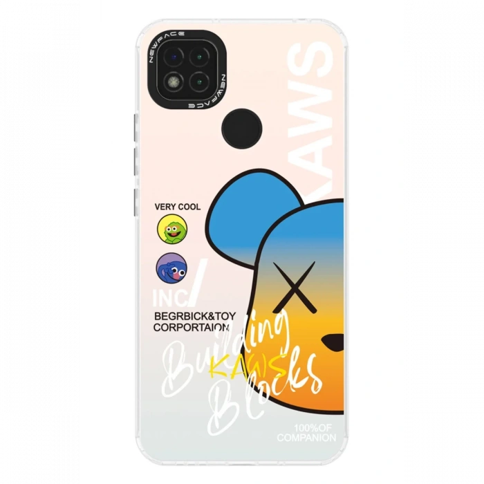 Newface Xiaomi Redmi 9C Kılıf Estoril Desenli Kapak