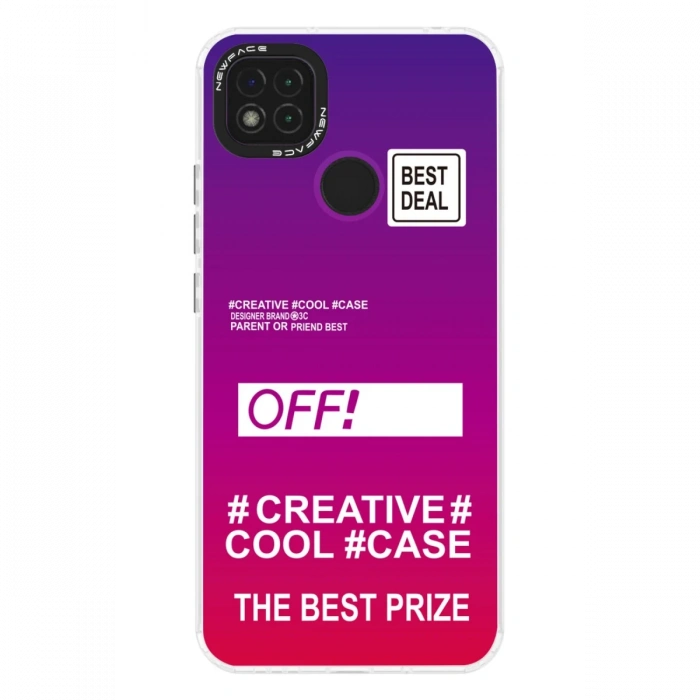 Newface Xiaomi Redmi 9C Kılıf Estoril Desenli Kapak
