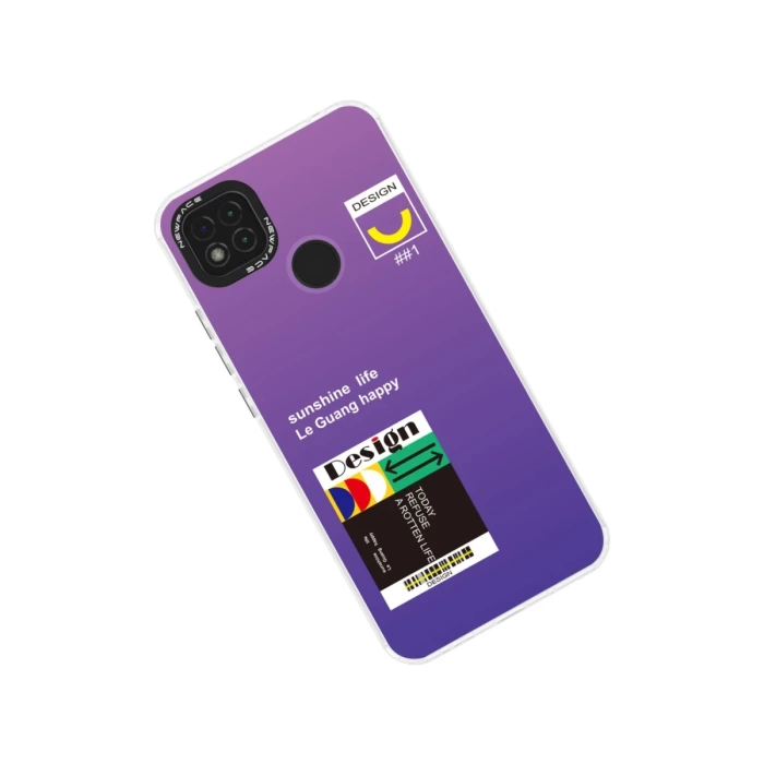 Newface Xiaomi Redmi 9C Kılıf Estoril Desenli Kapak