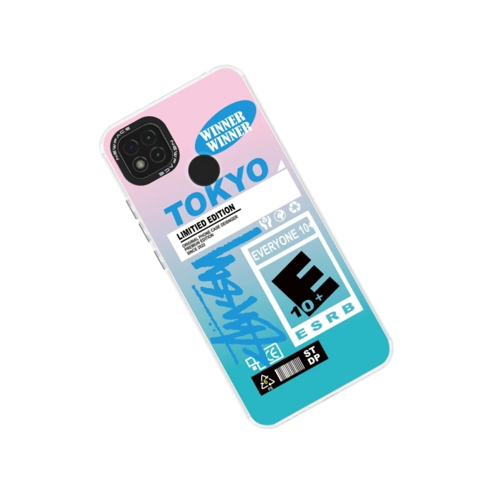 Newface Xiaomi Redmi 9C Kılıf Estoril Desenli Kapak