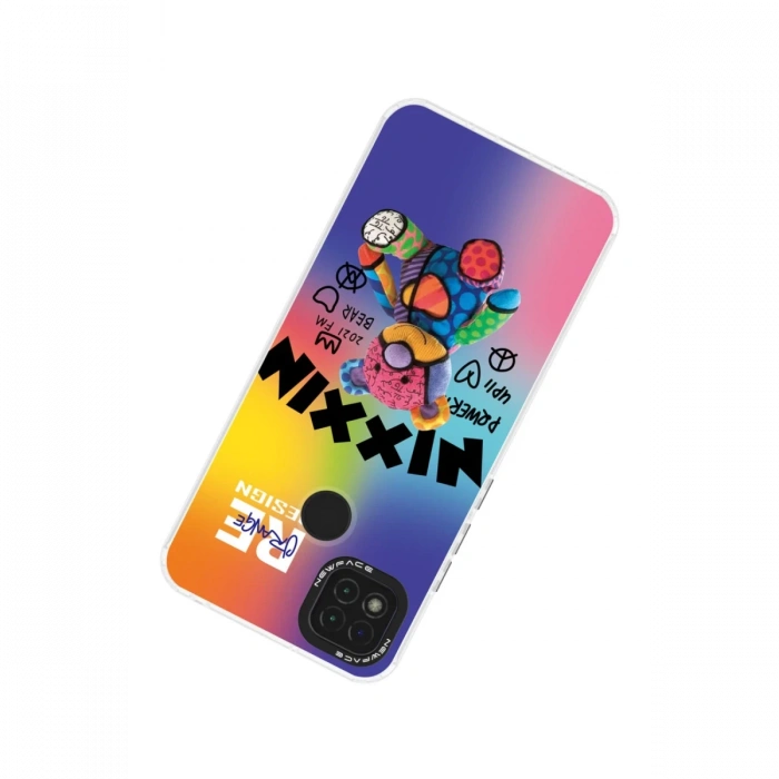 Newface Xiaomi Redmi 9C Kılıf Estoril Desenli Kapak