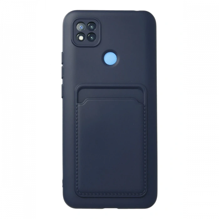 Newface Xiaomi Redmi 9C Kılıf Kelvin Kartvizitli Silikon