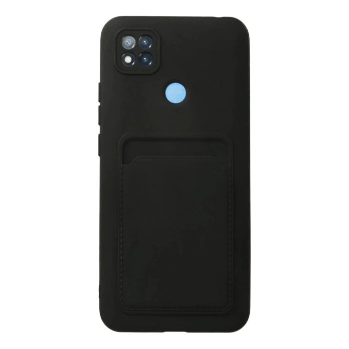 Newface Xiaomi Redmi 9C Kılıf Kelvin Kartvizitli Silikon